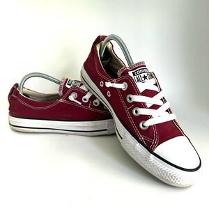 Converse Chuck Taylor All Star Shoreline Women's 8 Red Brick Low Top Sneakers